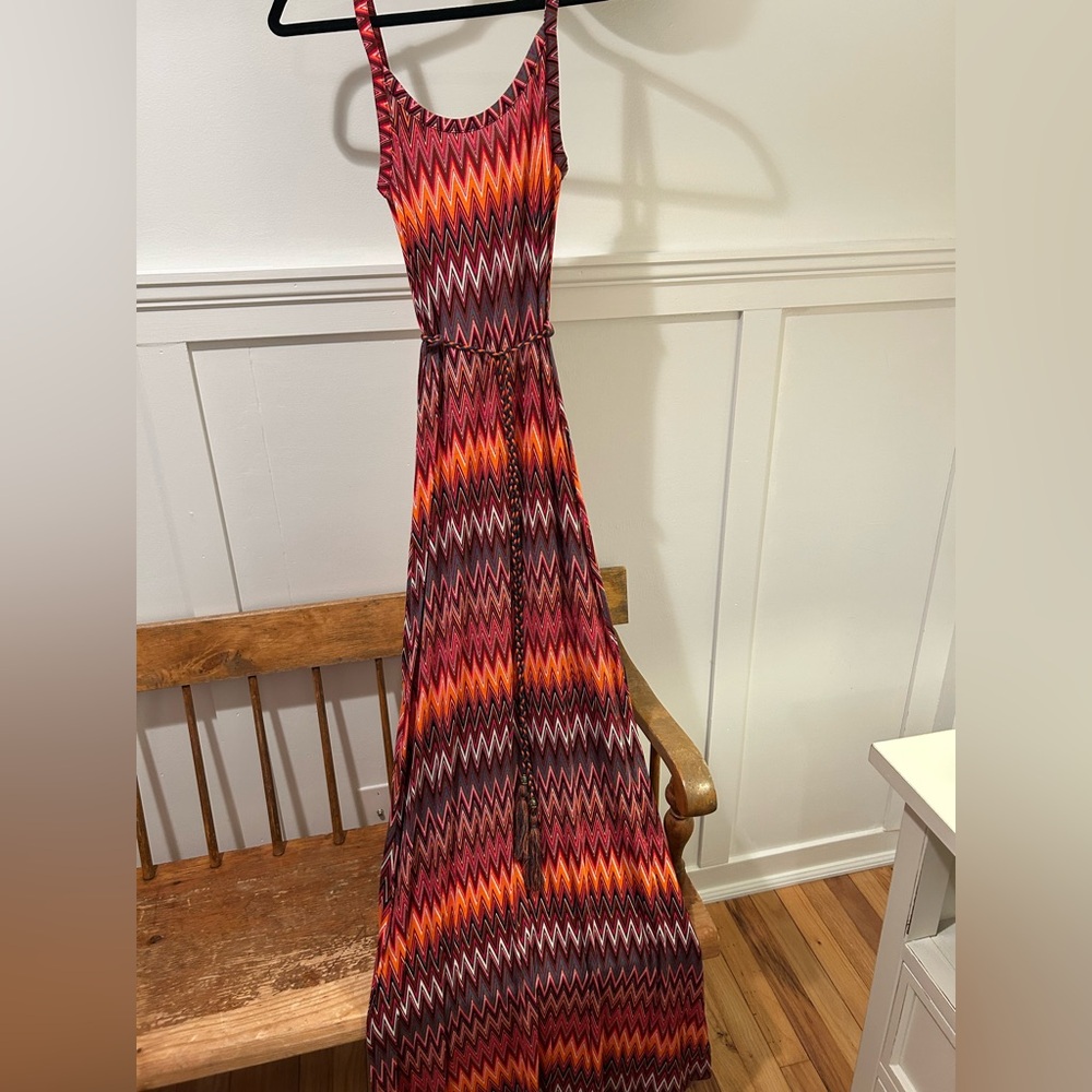Loveappella maxi dress. Beautiful missoni style print. Perfect condition